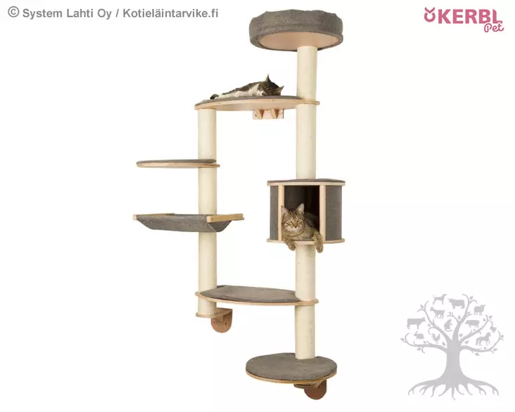 PetitLine Kissan Kiipeilyseinä Dolomit XL Tofana - Cat Trees - 81541 - 1