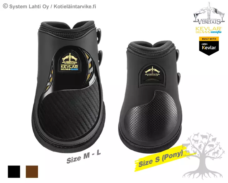 Veredus Kevlar Gel Vento Takajalansuojat - Veredus Jännesuojat, Takajalansuojat - 21020451 - 1