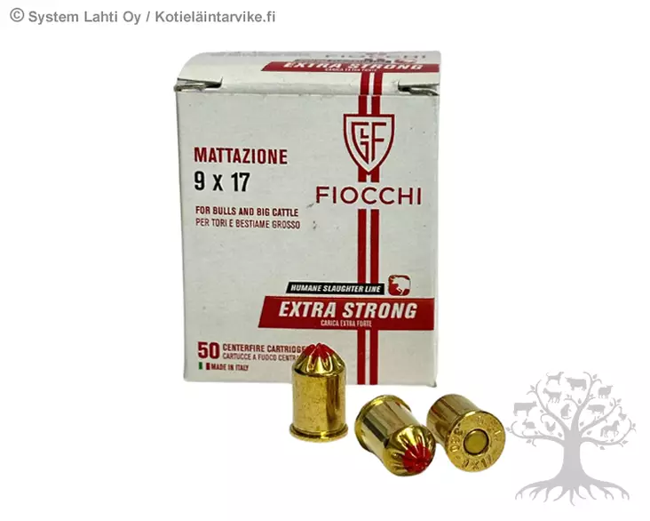 Blitz Pulttipistoolin Patruunat Punainen 50 kpl - Eläimen lopetus - 240220L-1 - 1