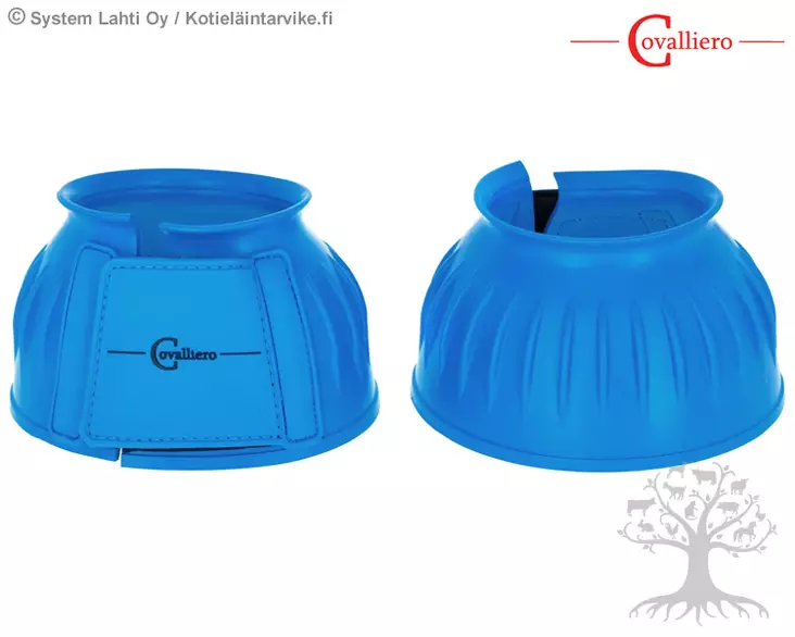 Covalliero Bell Boots Rubber Blue - Bell Boots & Wraps - 3230261 - 1