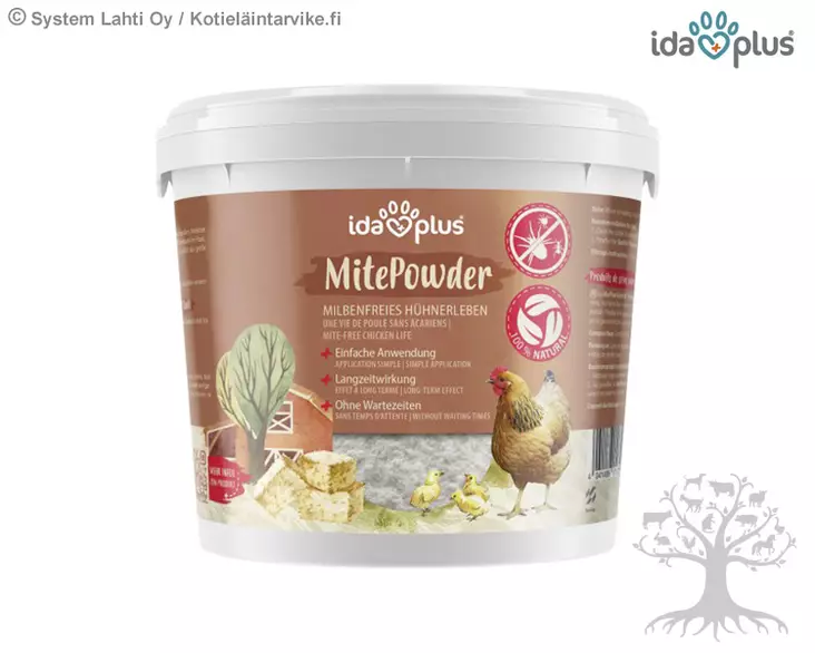 IdaPlus MitePowder 250g - Kanapunkin torjunta - 73191 - 1