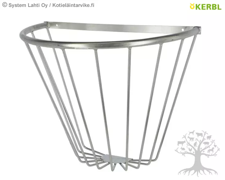 Kerbl Heinähäkki Hay Rack Half-Round - Heinähäkit, Heinäkaukalot - 32701 - 2