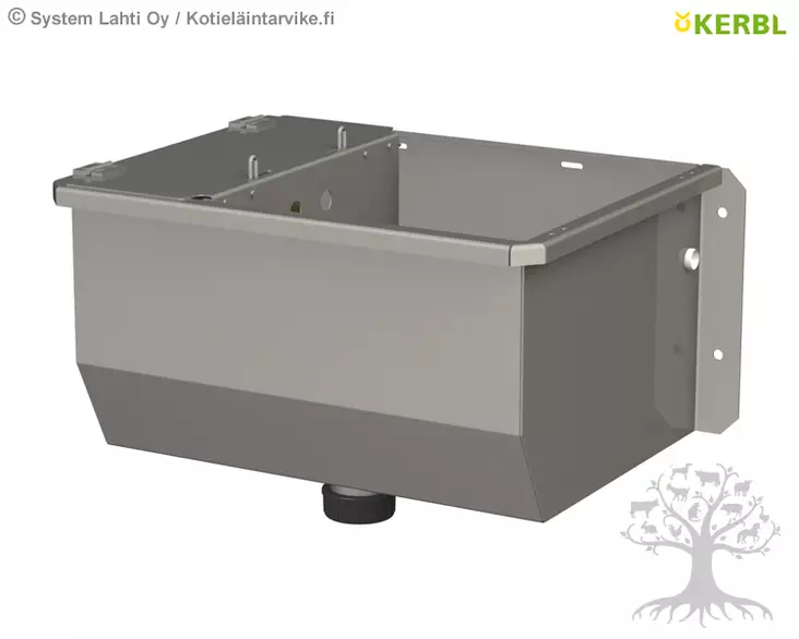 Kerbl Lämmitettävä juomakaukalo 35L, 100W/24V - Lämmitettävät juomakupit - 221191 - 1