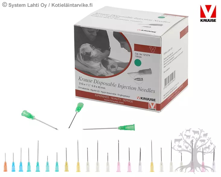 Kruuse Disposable Needle 100pcs - Needles - 121271 - 1