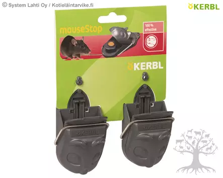 Kerbl Hiirenloukku MouseStop, 2kpl - Tuholaistorjunta - 299822 - 2