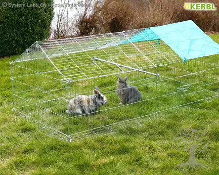 Kerbl Outdoor Pen 180x90x75cm - Outdoor Cages, Rabbit Houses - 81712 - 1