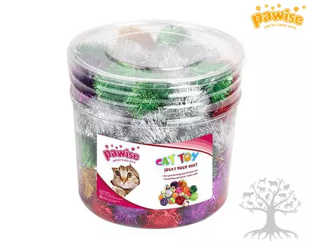 Pawise Kissan Lelupallot PomPom 1kpl - Hiiret, Pallot, Painilelut - 787.7512 - 1