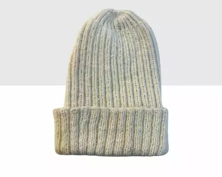 Pipo Luonnonvalkoinen Alpakka - Käsityöt - 40072 - 1