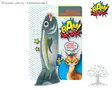 Bam Catnip Kissanlelu Fish - Hiiret, Pallot, Painilelut - 787.2412 - 1