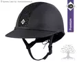 Charles Owen Ratsastuskypärä SP8 Plus Sparkly Leather Look - Charles Owen Kypärät - 02090132 - 7