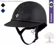 Charles Owen Ratsastuskypärä SP8 Plus Sparkly Leather Look - Charles Owen Kypärät - 02090132 - 5
