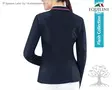 Equiline Limited Women's Competition Jacket Chastity Black - Equiline Women's Competition Line - M08692 - 3