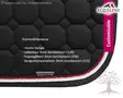 Equiline Saddle Pad Cords - Braids - Tapes - Equiline Customised Saddle Pad - B07200-2 - 7