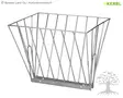 Kerbl Heinähäkki 2-puolinen Double Hay Rack - Heinähäkit, Heinäkaukalot - 3232 - 3