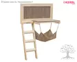 Kerbl Pet Kiipeilyseinä Makuualustalla Timber - Raapimapuut ja Kiipeilyseinät - 86222 - 1
