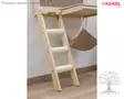 Kerbl Pet Kiipeilyseinä Makuualustalla Timber - Raapimapuut ja Kiipeilyseinät - 86222 - 7