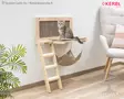 Kerbl Pet Kiipeilyseinä Makuualustalla Timber - Raapimapuut ja Kiipeilyseinät - 86222 - 3