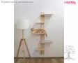Kerbl Pet Wall-Mounted Cat Tree Timber - Cat Trees - 81612 - 2