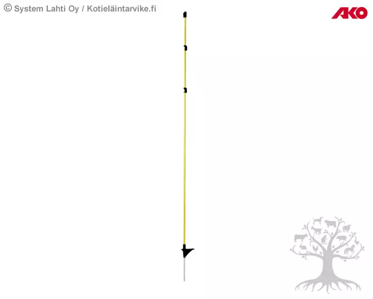 Ako Fiberglass Post Oval 152cm, 10pcs - Fibreglass Posts - 444292 - 1