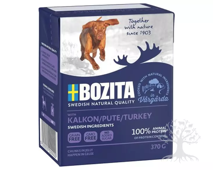 Bozita Naturals Turkey Kalkkuna 370g VILJATON - Bozita Nordic & Naturals - 677.2103 - 1