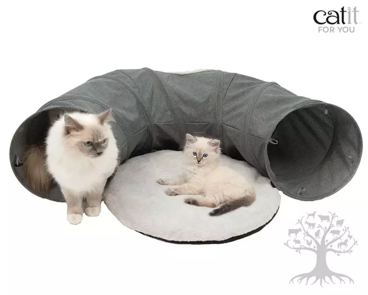 Catit Kissantunneli Vesper Gray - Piilopaikat, Tunnelit - 781.5022 - 1