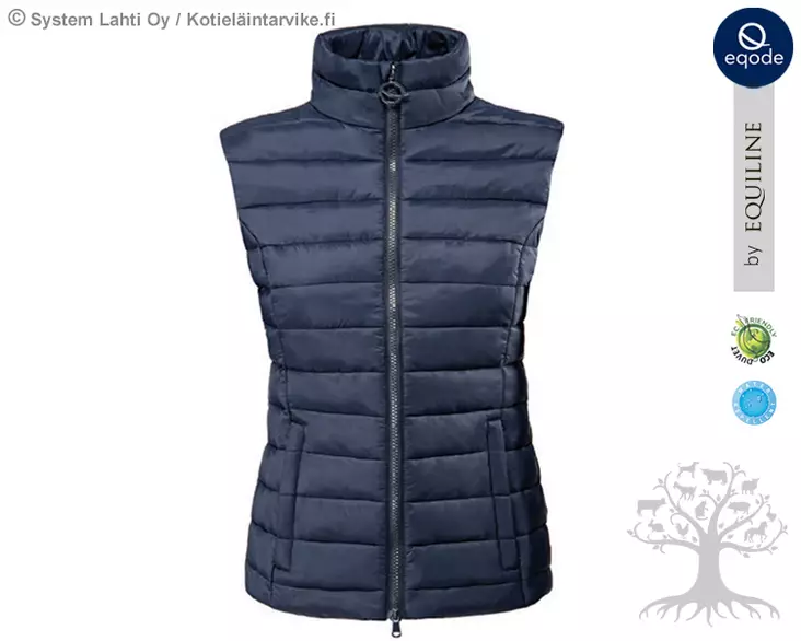 Eqode by Equiline Naisten Kevyttoppaliivi Eco-Duvet Team - Equiline Takit, Liivit - Q56002 - 1