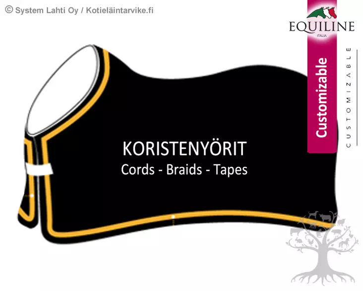 Equiline Loimen Koristenyöri - Equiline Customised Rugs - A12020-2 - 1