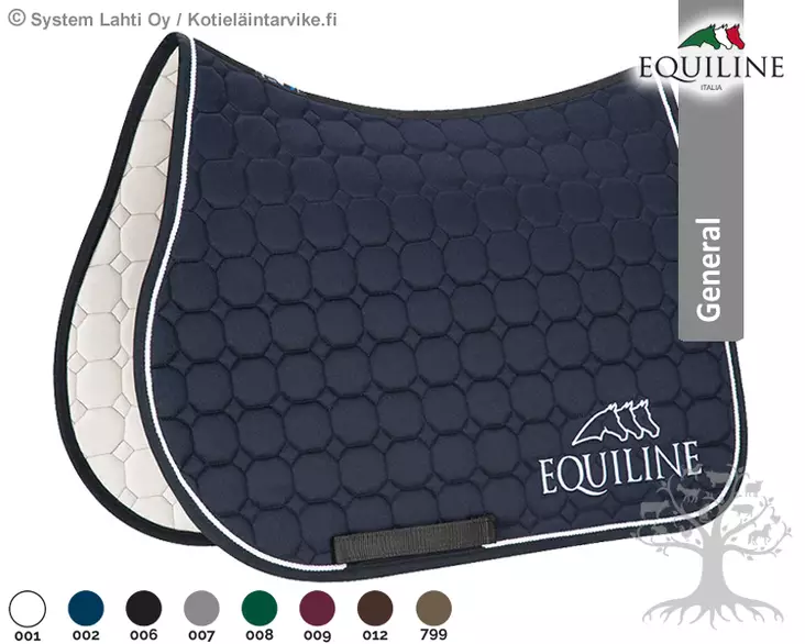 Equiline Saddle Pad Outline - Equiline Saddle Pads - B01042 - 1