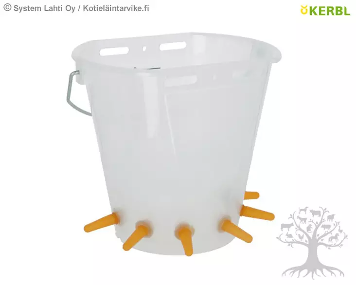 Kerbl Karitsan Tuttisanko 8L, 6 tuttia - Tuttisangot- ja pullot - 27512 - 1