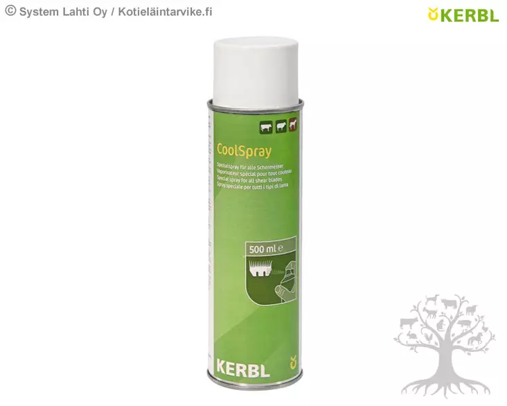 Kerbl Klipperispray CoolSpray 500ml - Karvaleikkurien huoltotuotteet - 18952 - 2