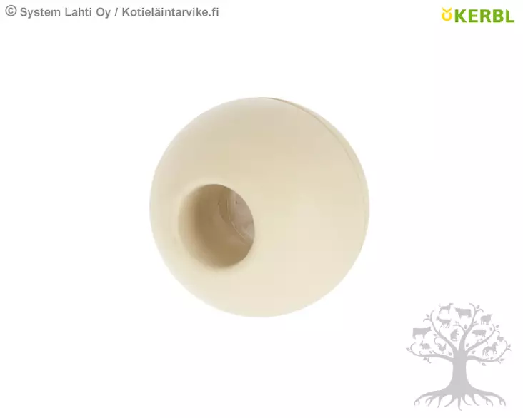 Kerbl Biting Ball Natural Rubber - Tail Biting, Toys - 22652 - 1