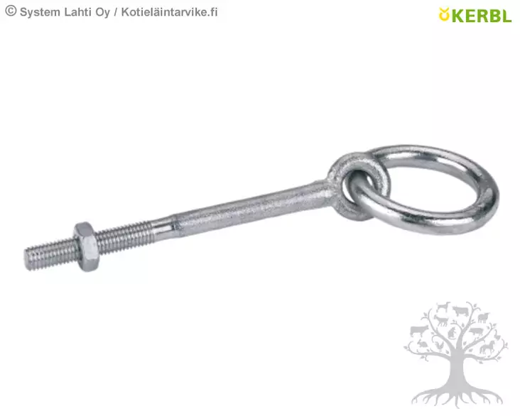 Kerbl Ring with Threaded Screw 2 pcs - Chain Components - 12280-2 - 2