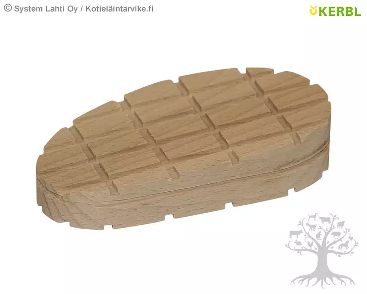 Kerbl Wooden Block Standard, Wedge Shape - Hoof Blocks - 16132 - 1