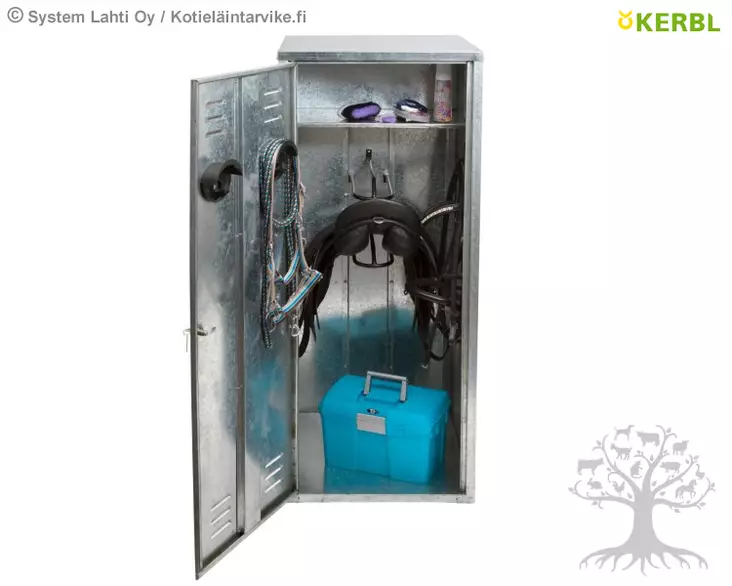 Kerbl Varustekaappi Cabinet 60x60x150cm - Racks & Hangers - 326132 - 4