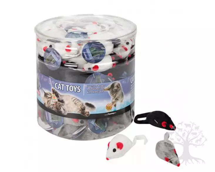 Kissanlelu karvahiiri 5cm - Hiiret, Pallot, Painilelut - 787.6712 - 1