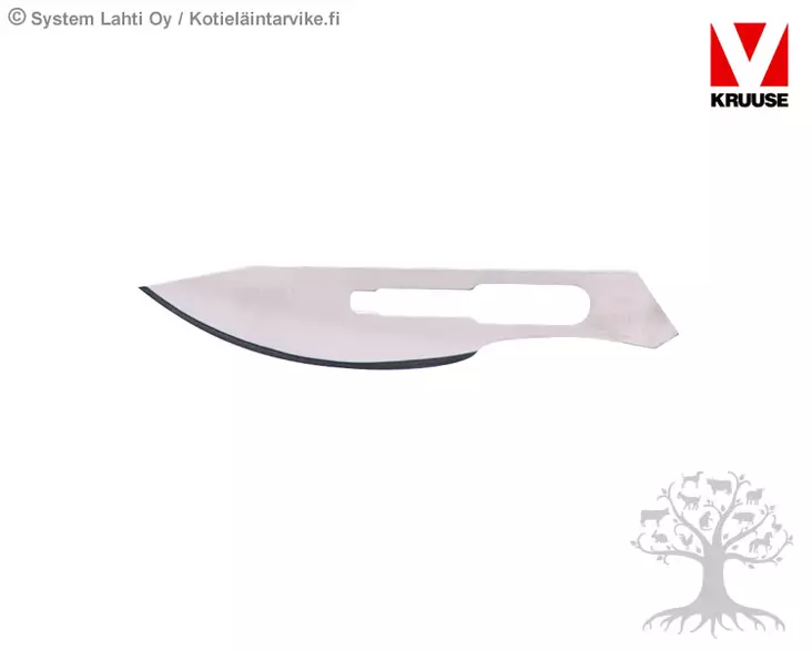 Kruuse Sterile Scalpel Blade No 24, 100pcs - Castration - 141182 - 1