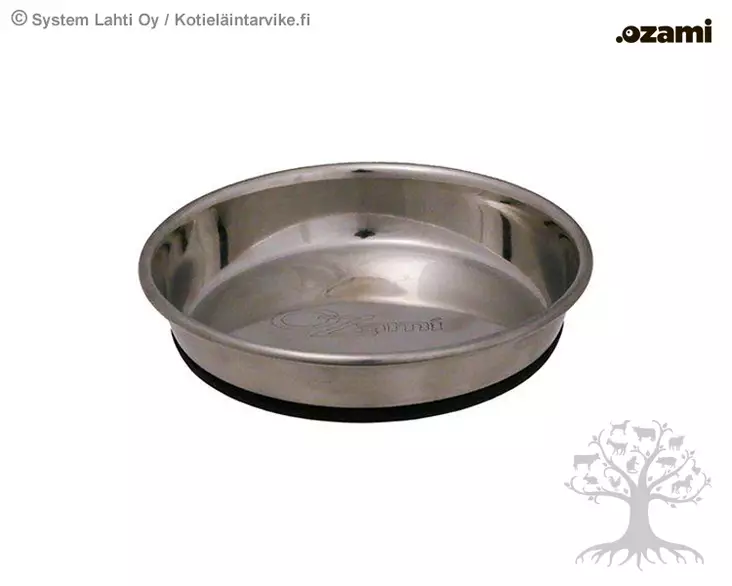 Ozami Kissan ruokakuppi Durapet 350ml, 13cm - Teräskupit - 785.0212 - 1