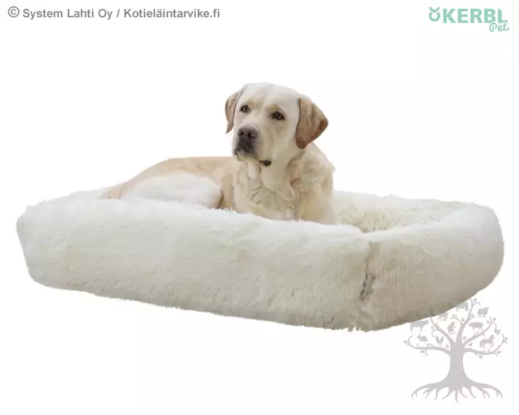 Kerbl Pet Koiran Reunallinen Peti Cosy Fluffy Creme - Reunalliset pedit - 80442 - 1