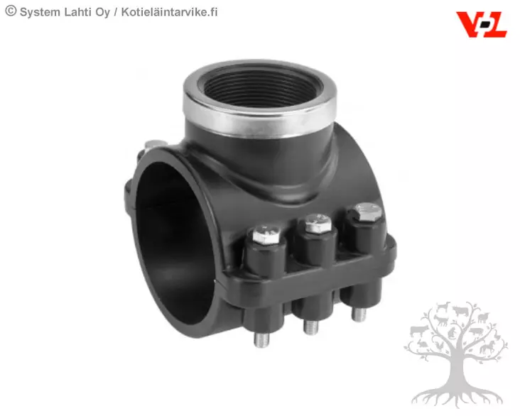 VDL Clamp Saddle 32mm x 1/2" F - PVC Piping - 6.50.032 - 7