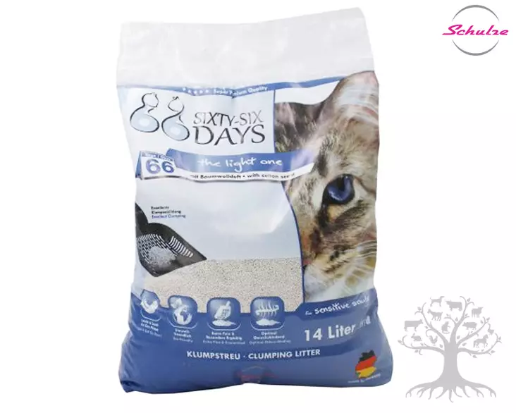 Schulze Kissanhiekka 66 Days 14L - Cat Litter - IO60062 - 5