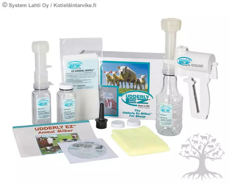 Udderly EZ Sheep Milk Pump Complete Set - Lambing, Breeding - 27602 - 1