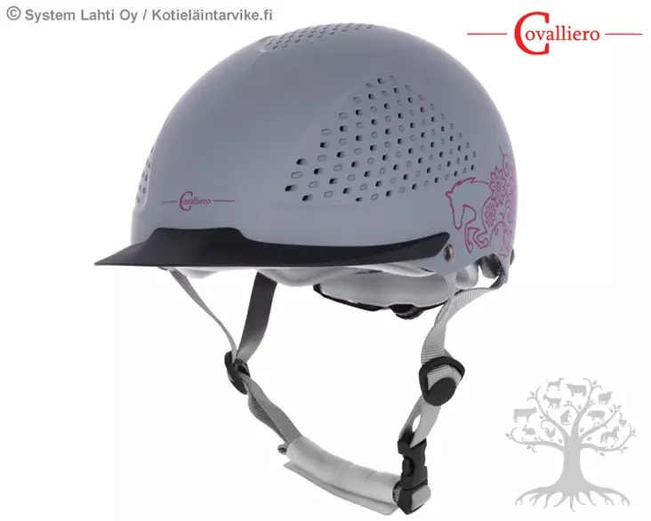 Covalliero Ratsastuskypärä Beauty 2.0 Grey - Covalliero Ratsastuskypärät - 3230152 - 1