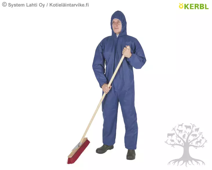 Kerbl Kertakäyttöinen suojahaalari, sininen - Essut, takit, haalarit - 3432 - 1