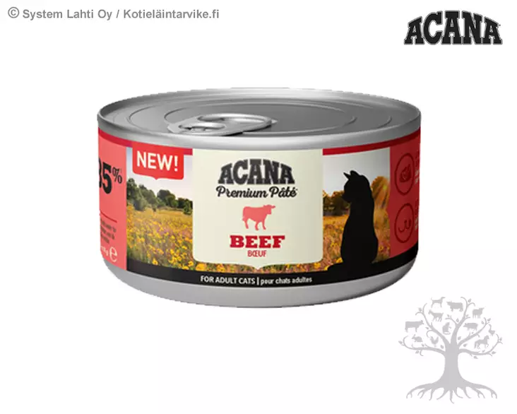ACANA Kissan Märkäruoka Nauta 85g - ACANA - 794.1002 - 1
