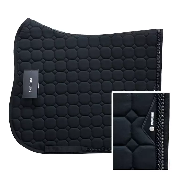 Equiline Saddle Pad Octagon Piping 066+112 - EQUILINE Saddle Pads - B01010-006-112 - 1