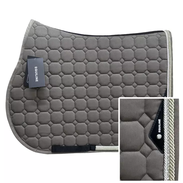 Equiline Saddle Pad Octagon Piping 70+S005+312 - EQUILINE Saddle Pads - B01010-70-005-312 - 1