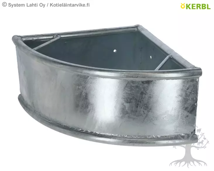 Kerbl Ruokintakaukalo Triangular 35L - Ruokintakaukalot, Sangot - 32482 - 2