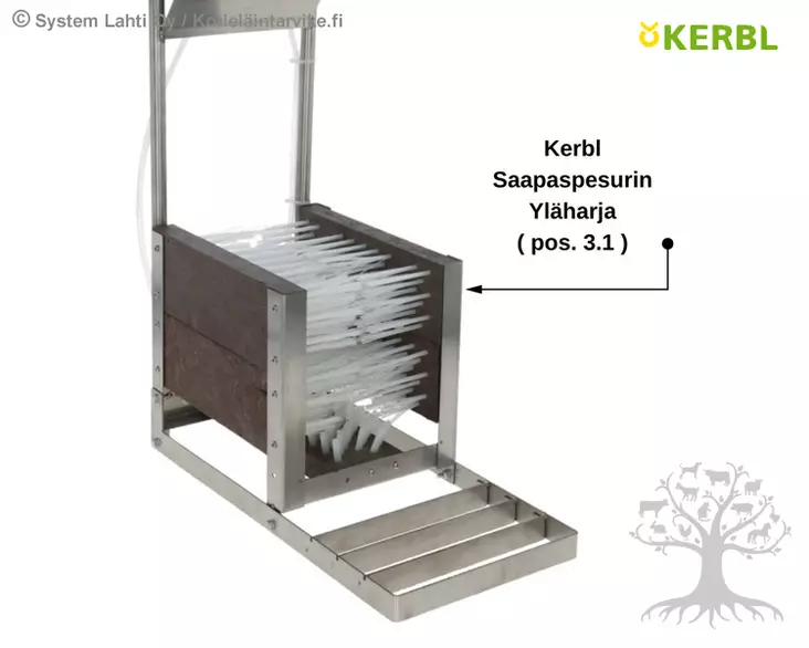 Kerbl Side Brush Top for Boot Cleaner - Boot Cleaner - 29322 - 1