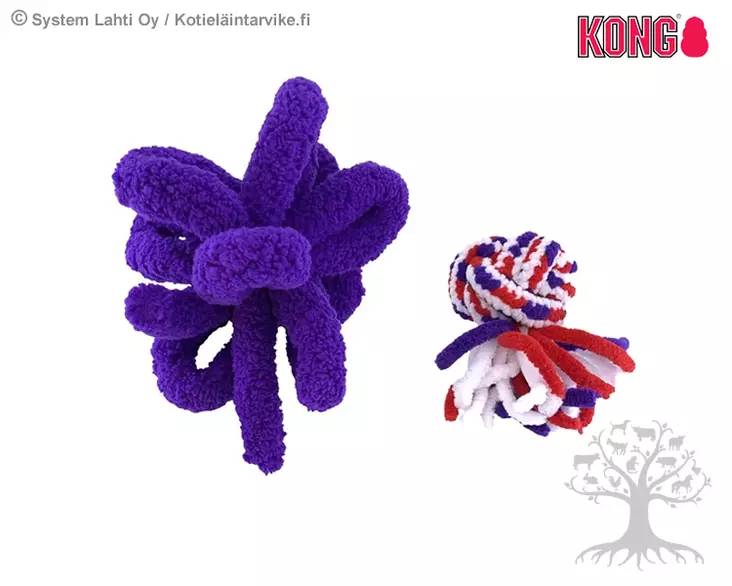 Kong Kissanlelu Active Rope 2kpl - Hiiret, Pallot, Painilelut - 788.0012 - 1