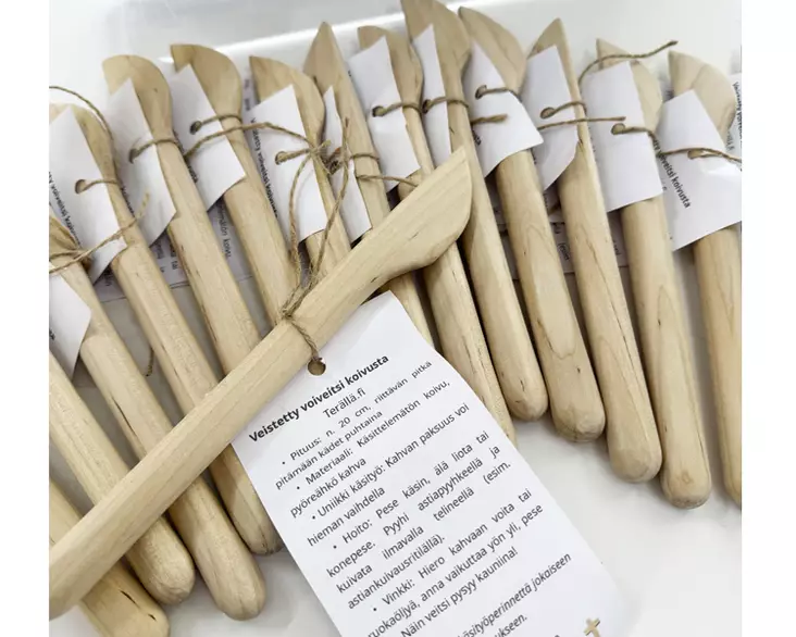 Veistetty voiveitsi koivusta - Käsityöt - 1002 - 3